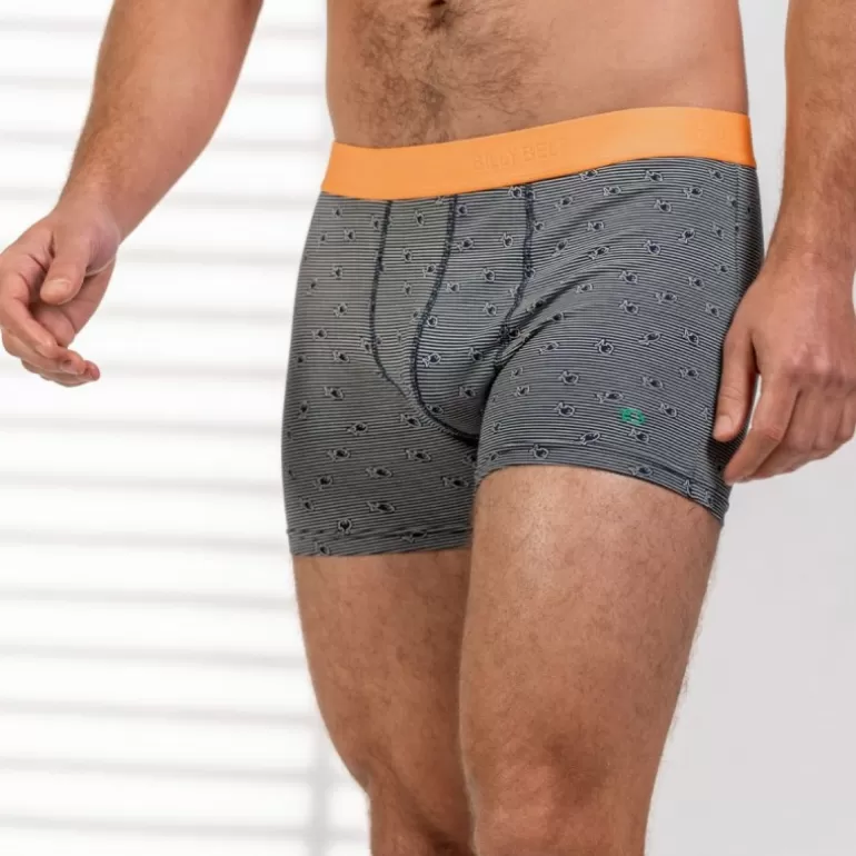 Outlet Boxer En Coton Biologique Billy Stripes Boxers En Coton Biologique