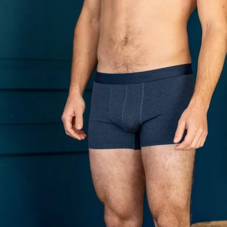 Best Sale Boxer En Coton Biologique Bleu Marine Chine Boxers En Coton Biologique