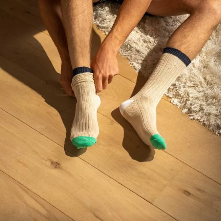 Store Chaussettes En Coton Epais Club - Zen Homme