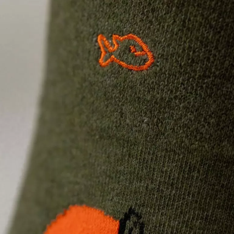 Online Chaussettes En Coton Peigne A Motifs - Saguaro Homme