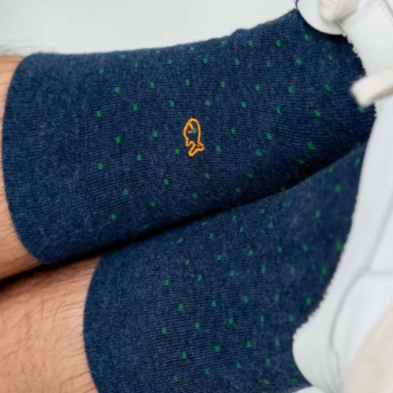 Cheap Chaussettes En Coton Peigne Square - Mediterranee Homme