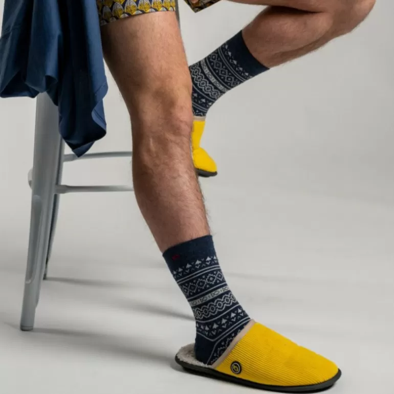 Shop Chaussons Coteles Jaune Chaussons