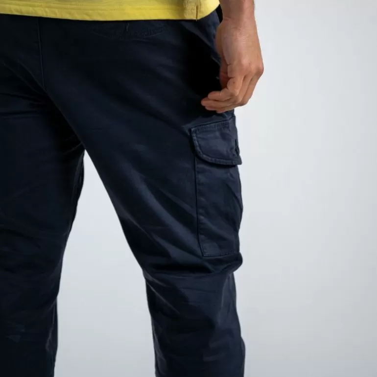 Best Sale Pantalon Cargo Bleu Marine Pantalons