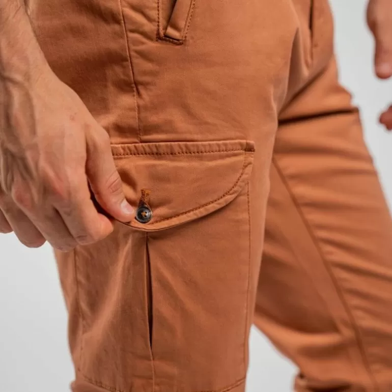 Store Pantalon Cargo Camel Pantalons