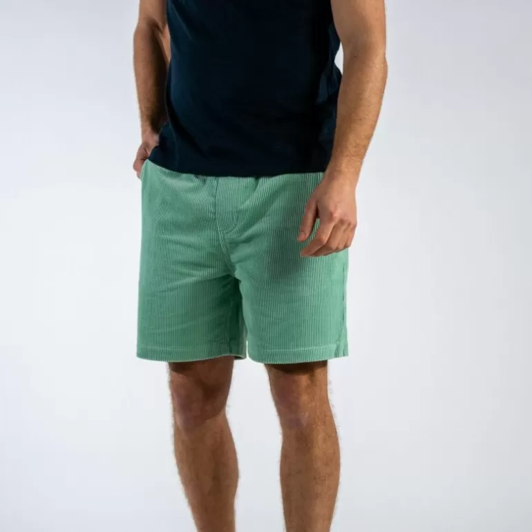 Best Short En Velours Beach Horizon - Vert Shorts