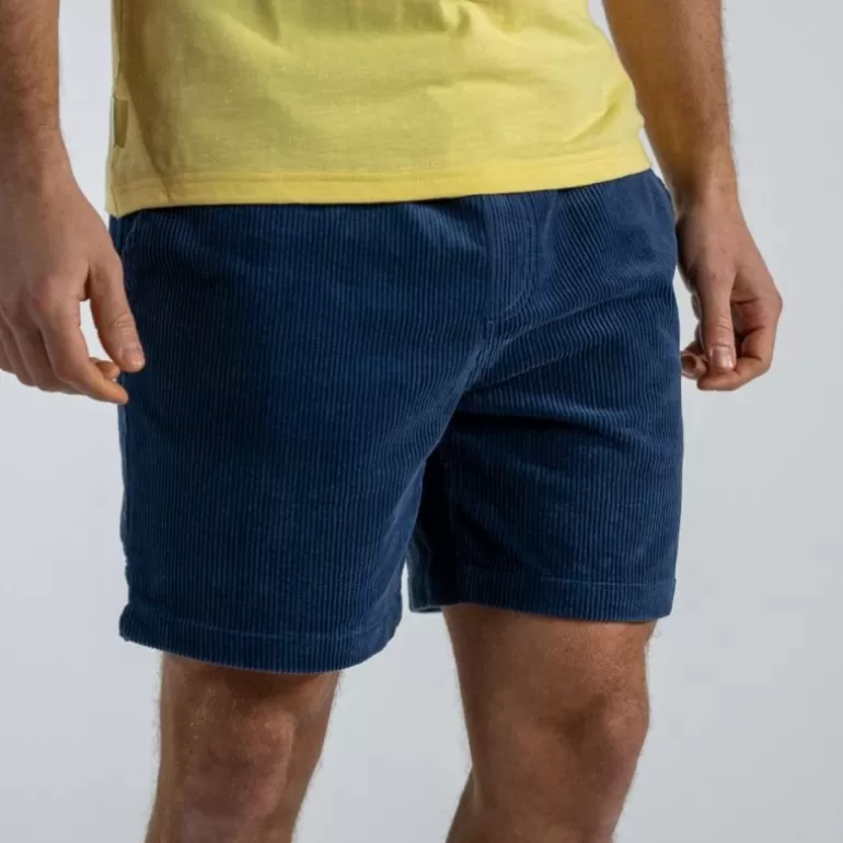 Flash Sale Short En Veloursbeach Horizon - Bleu Marine Shorts